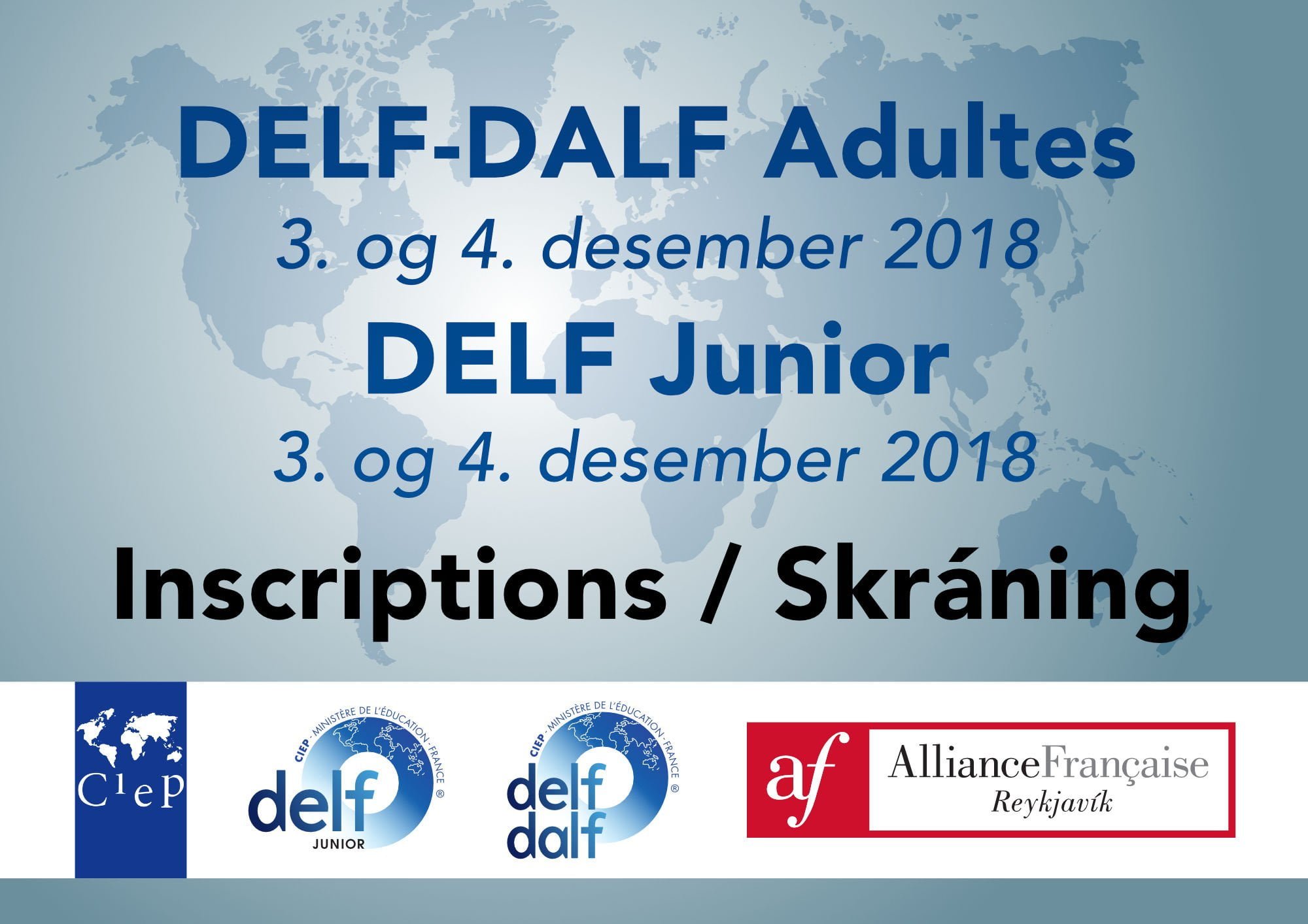 delf inscriptions decembre 2018