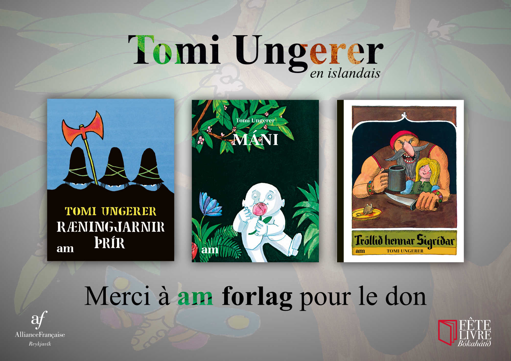 Tomi – Fête du livre 2019