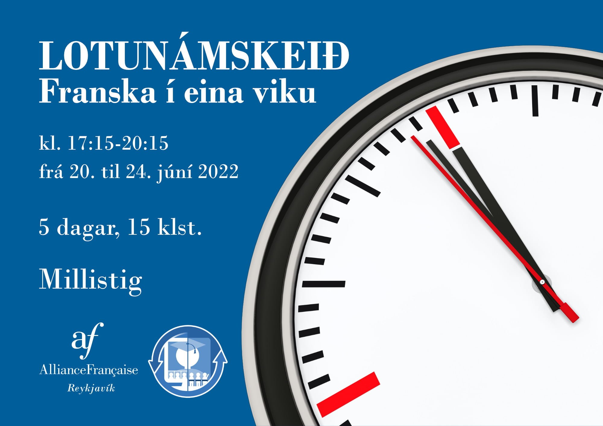 Semaine intensive A2 juin 2022