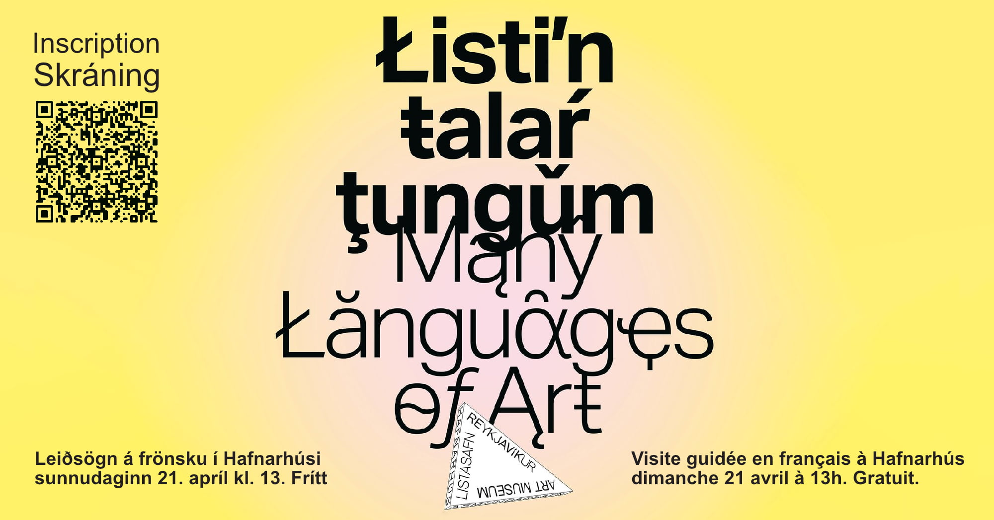 Visite guidee Kjarvalsstadir